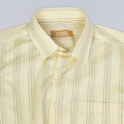 KNS 263 - Yellow Stripes Shirt