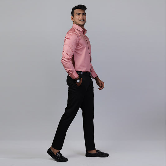 KNS 247 - Pink Formal Shirt