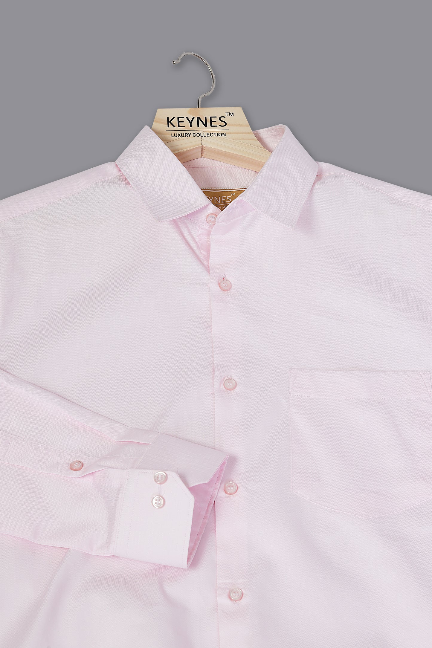 KNS 208 - Pink Formal Shirt