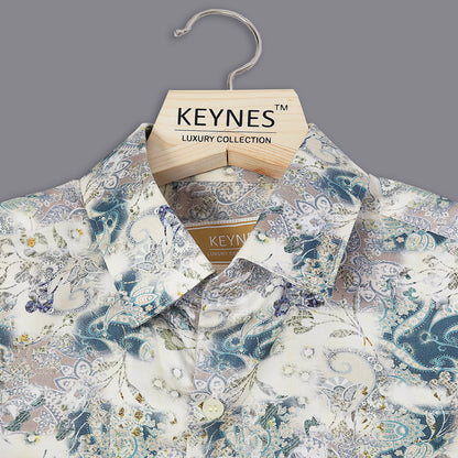 KNS 234 - Floral Print Shirt